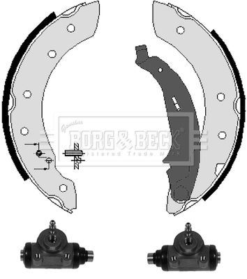 BORG & BECK Jarrukenkäsarja BBS1055K